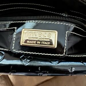 Black Italian Patent Leather Women's Bag